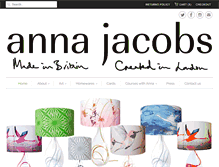 Tablet Screenshot of annajacobsart.com